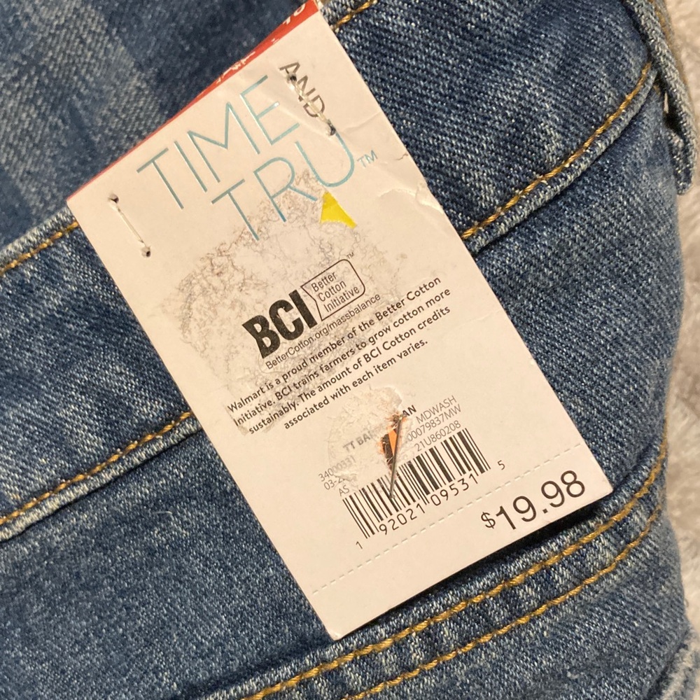 Time and Tru Classic Blue Denim